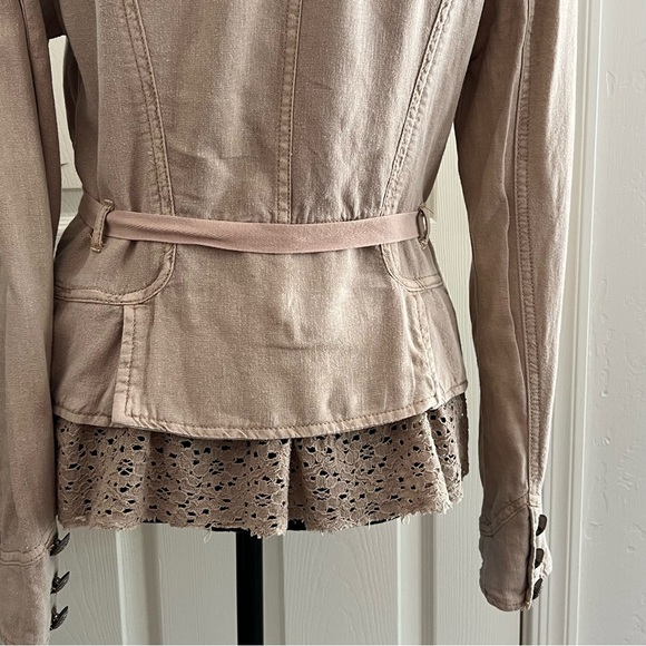 FREE PEOPLE Military Style Jacket - Picture 10 of 14